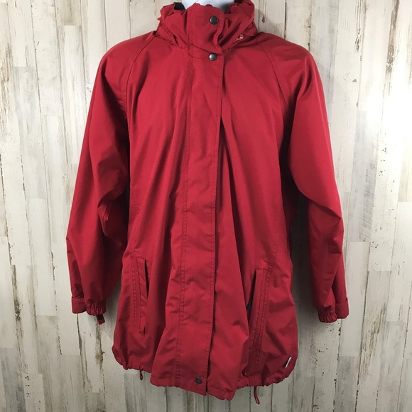 Regatta Womens Jacket UK 14 Red Isotex 5000 Waterproof Breathable BIG6 - Picture 1 of 8